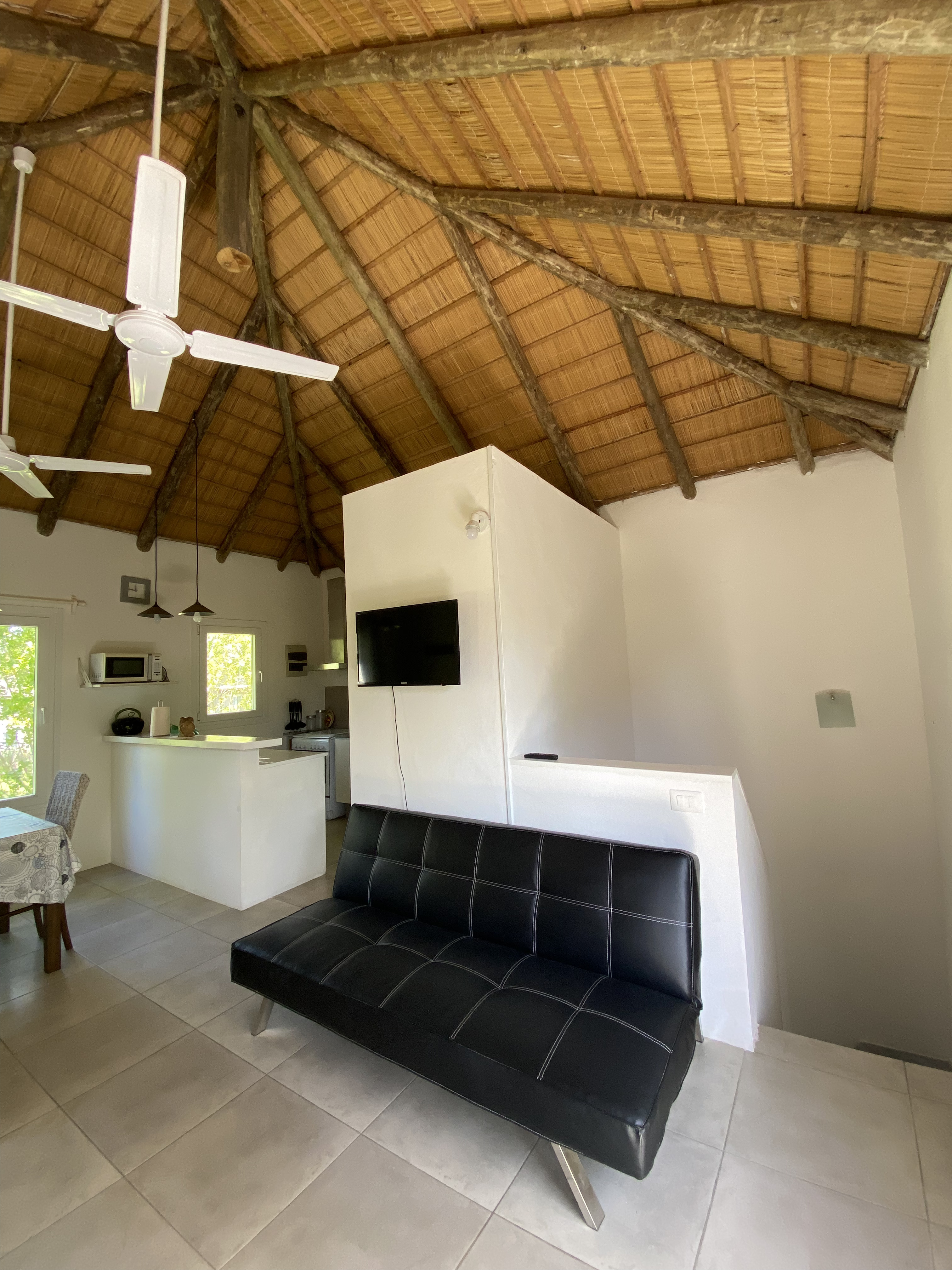 Sala estar casa Palmas La Pedrera