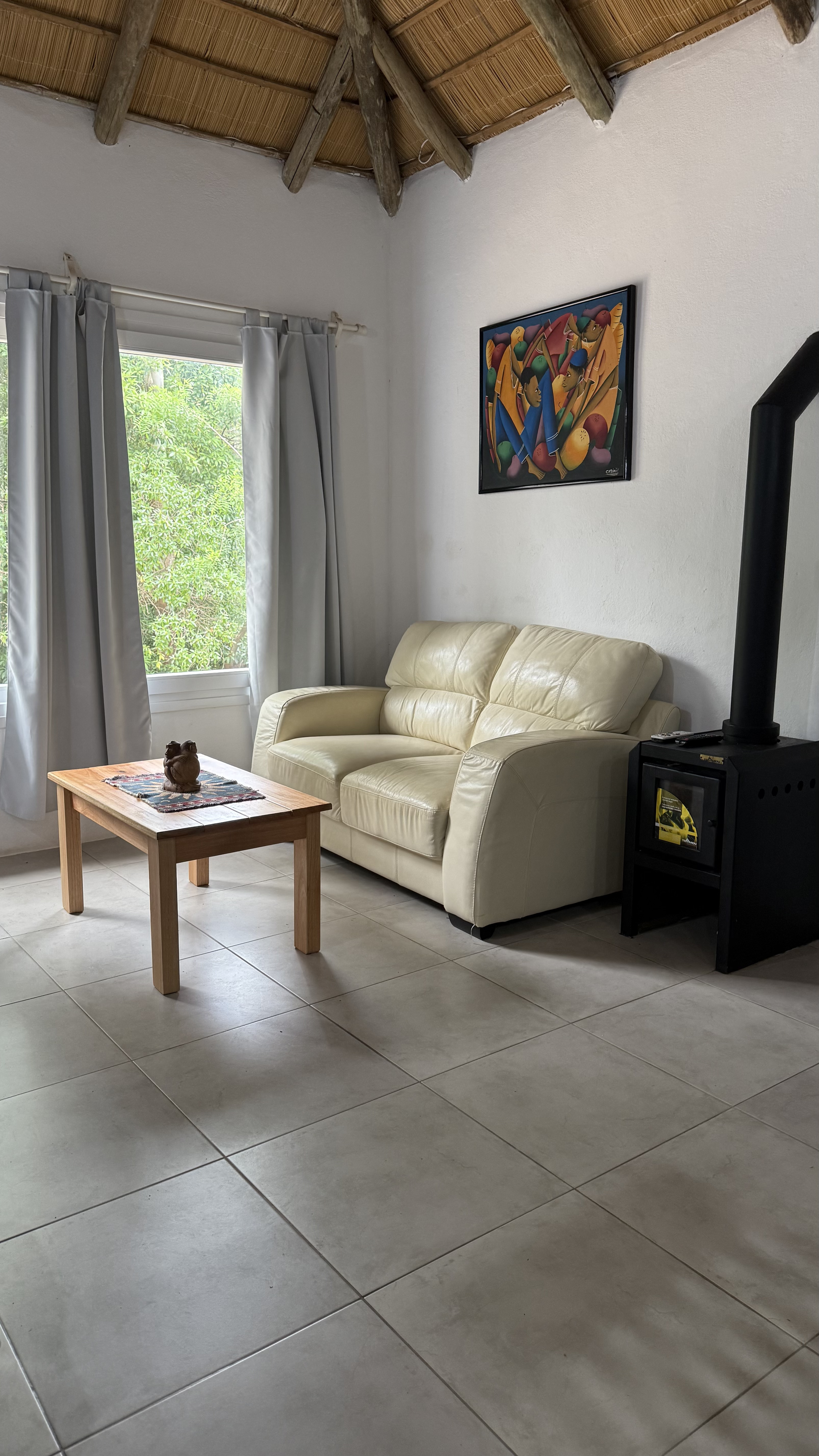 Living casa alquiler temporal Uruguay